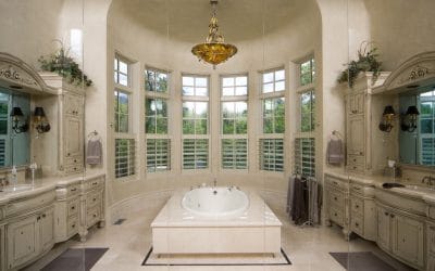 Plantation Shutters Are Not Meant to be Opened against the Wall