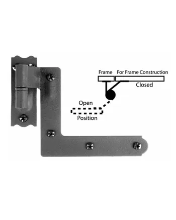 New York Style Shutter Hinge (AK1BI)