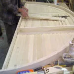 Wood shutters in custom shapes