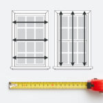 How to measure combination panel shutters