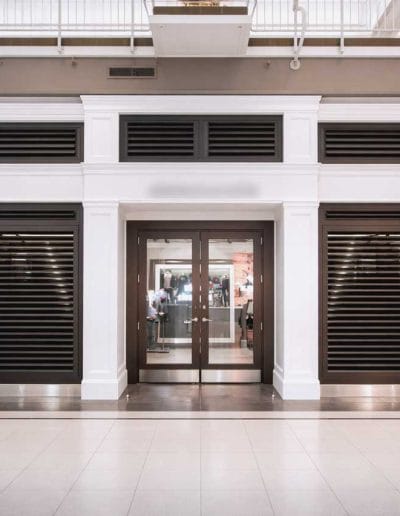 Storefront With Shutters